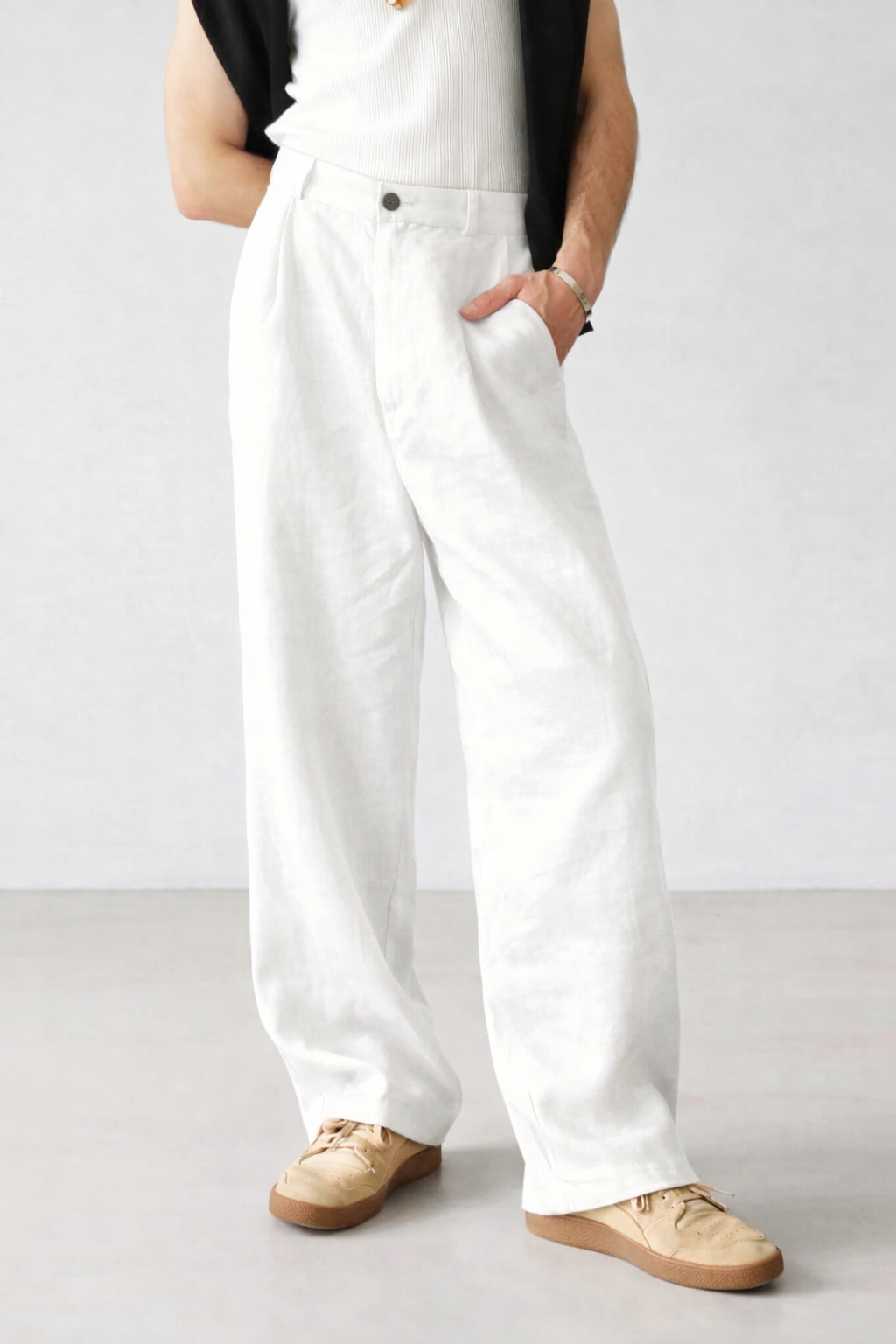 Relaxed Linen Trousers