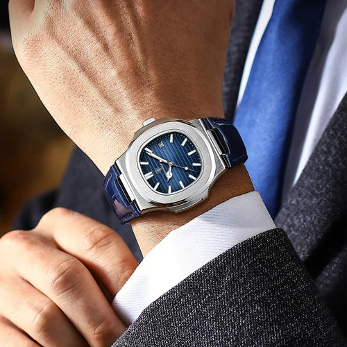 Como Leather Watch