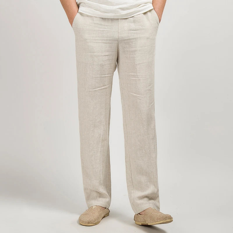 100% Linen Trousers