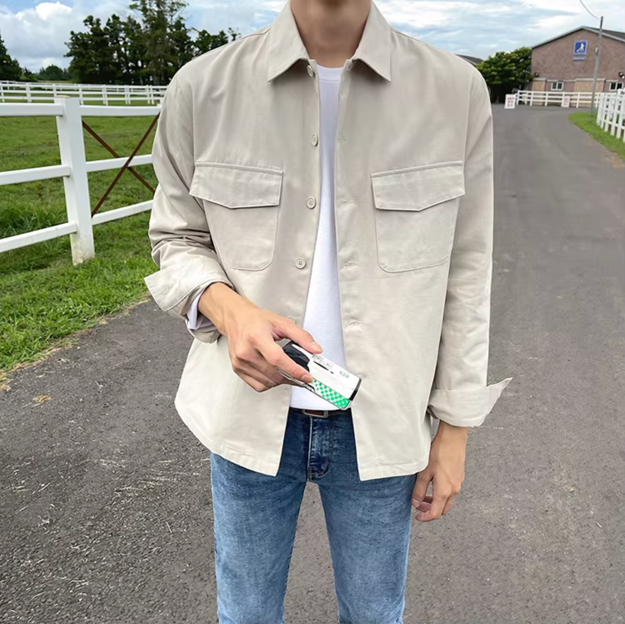 Garda Button Overshirt