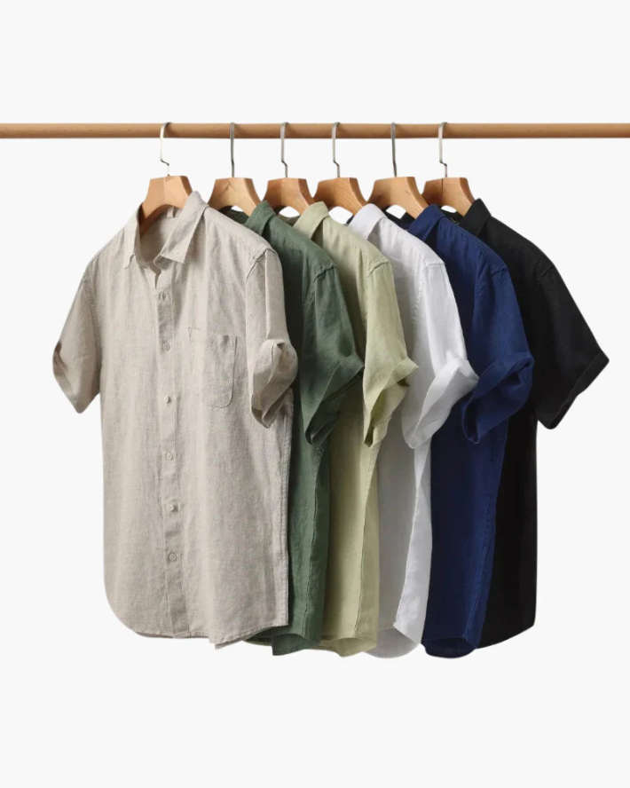 Portofino Linen Shirt (Short Sleeve)