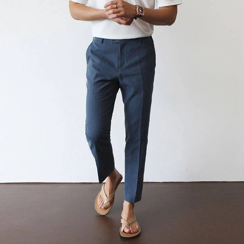 Tailored Linen Trousers
