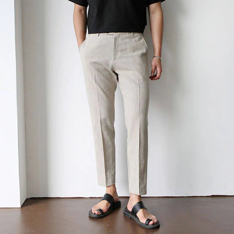 Tailored Linen Trousers