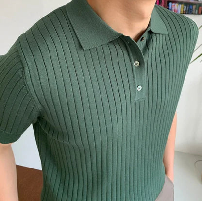 Lucca Ribbed Polo